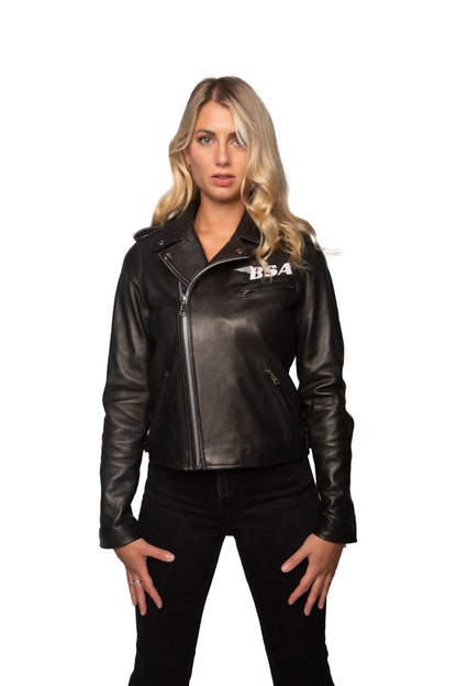 BSA George Michael Faith Women Leather Jacket