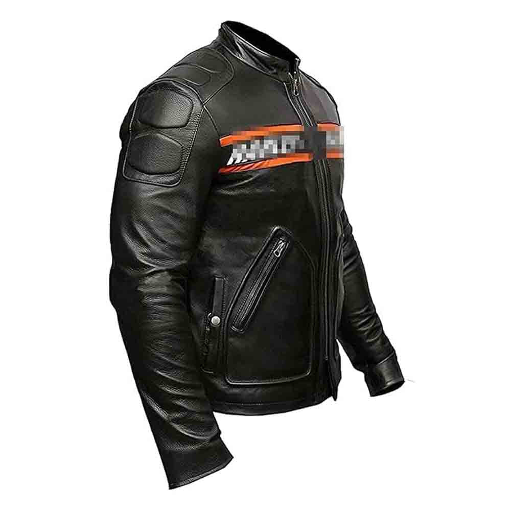 HD Bill Goldberg Motorcycle Jacket Men - Premium Quality