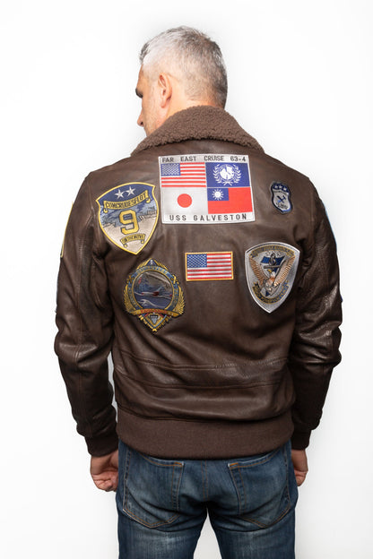 Tom Cruise Peter Maverick Leather Jacket - Zegior Zegior